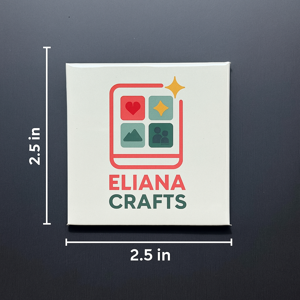 Custom Photo Fridge Magnets - Set of 6