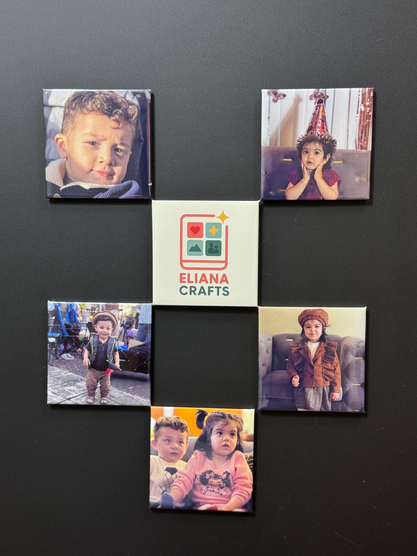 Custom Photo Fridge Magnets - Set of 6
